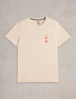 WHITE STUFF Pure Cotton Hot Sauce T-Shirt -Marks And Spencer Shop pure cotton hot sauce t shirt 6