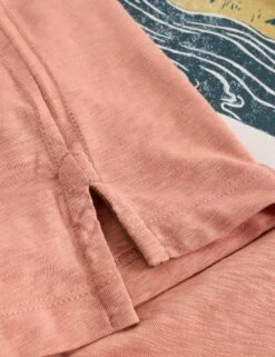 WHITE STUFF Pure Cotton Mountain Graphic T-Shirt -Marks And Spencer Shop pure cotton mountain graphic t shirt 7