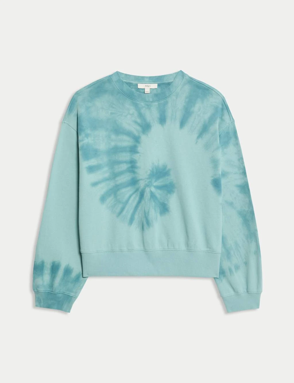 Pure Cotton Ombre Cropped Sweatshirt 6 Pure Cotton Ombre Cropped Sweatshirt - Image 6