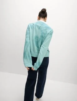 Pure Cotton Ombre Cropped Sweatshirt 26 Pure Cotton Ombre Cropped Sweatshirt -Marks And Spencer Shop pure cotton ombre cropped sweatshirt 8