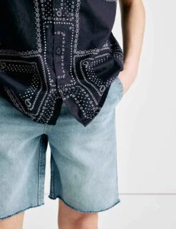 Pure Cotton Patterned Shirt (2-8 Yrs) -Marks And Spencer Shop pure cotton patterned shirt 2 8 yrs 1 11