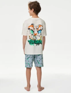 Pure Cotton Pokémon™ Pyjamas (6-16 Yrs) -Marks And Spencer Shop pure cotton pokmon pyjamas 6 16 yrs 1 3
