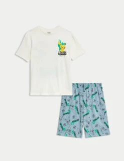 Pure Cotton Pokémon™ Pyjamas (6-16 Yrs) -Marks And Spencer Shop pure cotton pokmon pyjamas 6 16 yrs 1 5