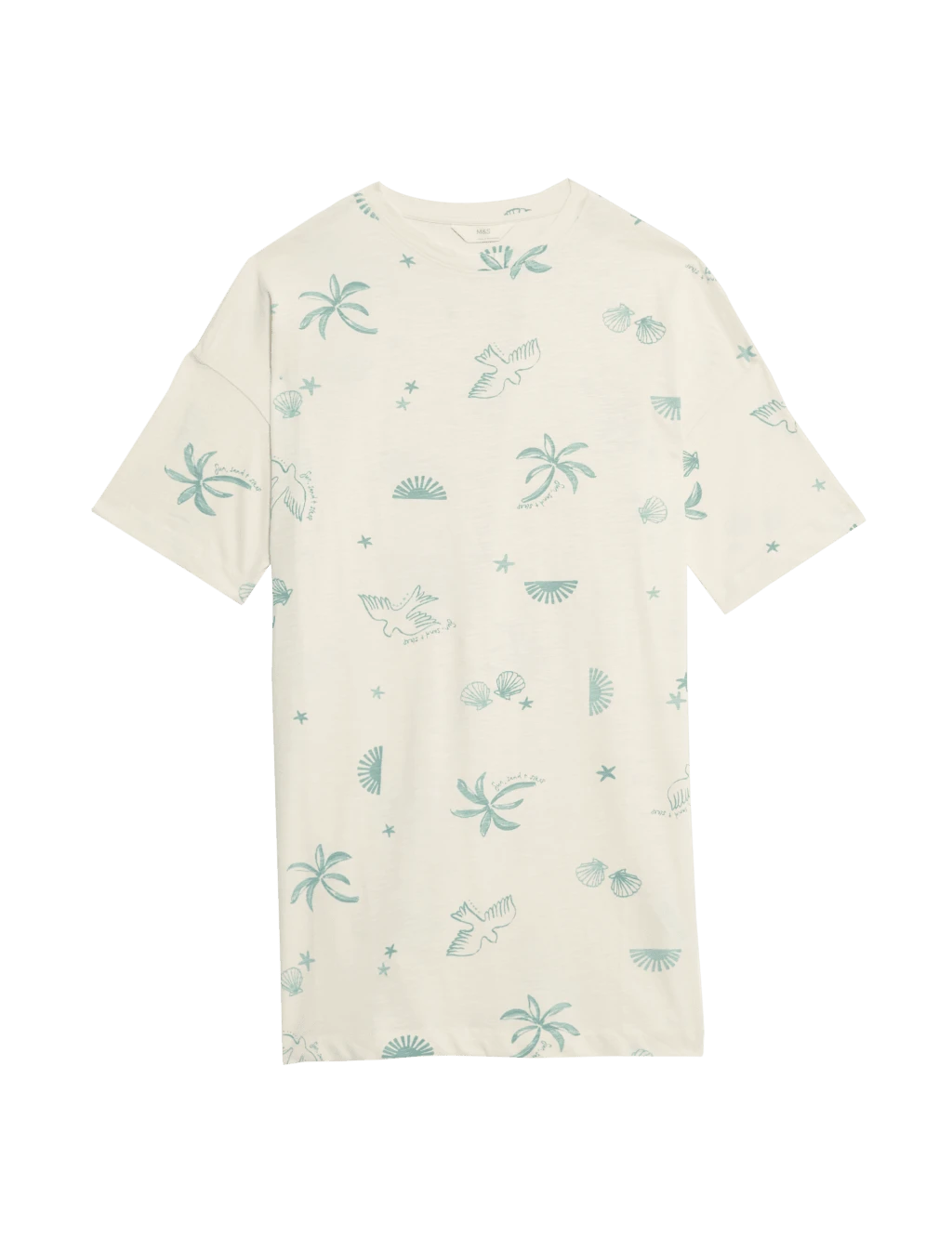 Pure Cotton Printed Nightdress 7 Pure Cotton Printed Nightdress - Image 7