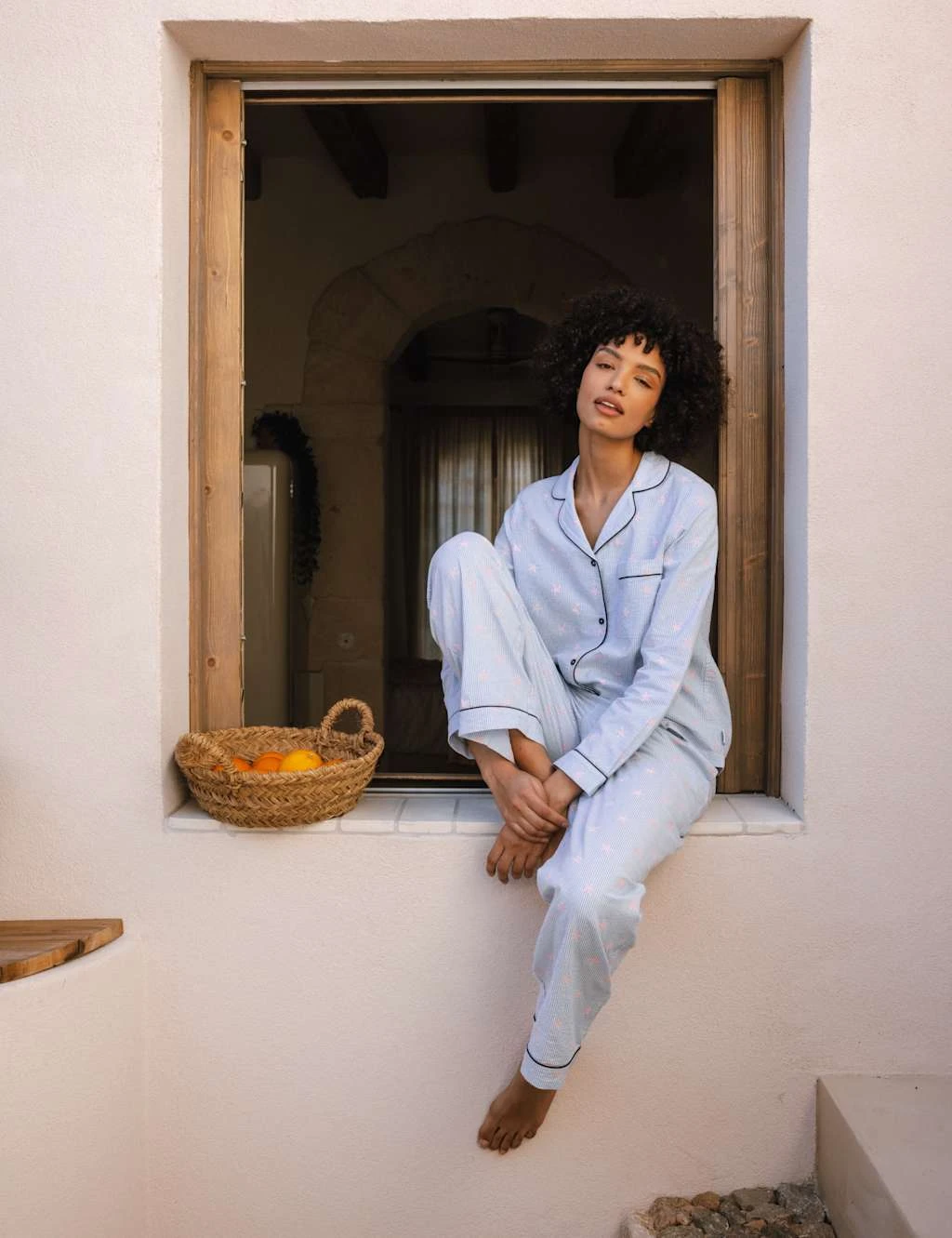 Pure Cotton Star Printed Pyjama Set 14 Pure Cotton Star Printed Pyjama Set - Image 14