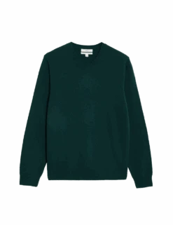 Pure Extra Fine Lamsbwool V-Neck Jumper -Marks And Spencer Shop pure extra fine lamsbwool v neck jumper