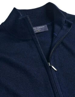 Pure Extra Fine Merino Wool Zip Up Cardigan -Marks And Spencer Shop pure extra fine merino wool zip up cardigan 8