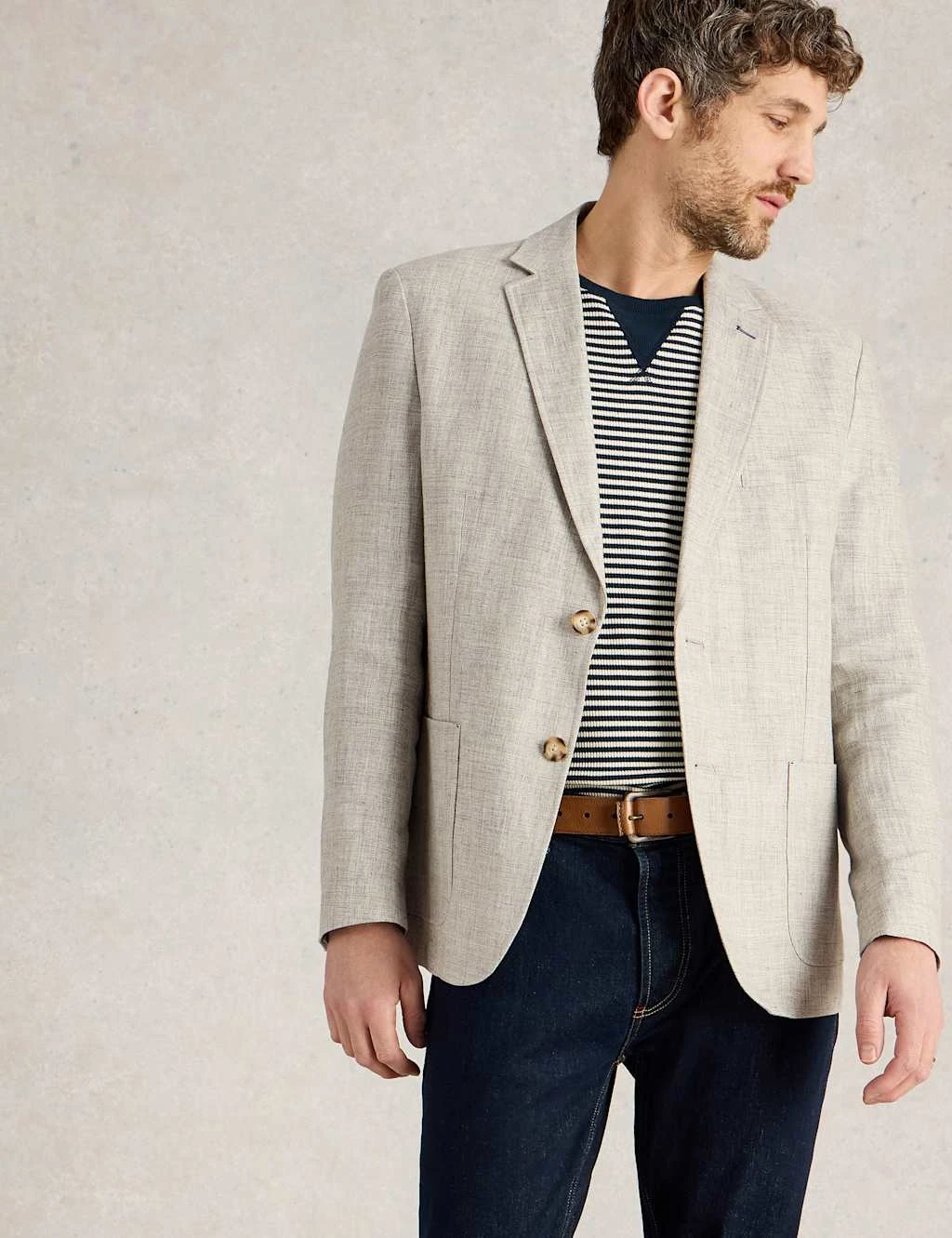 WHITE STUFF Pure Linen Blazer 9 WHITE STUFF Pure Linen Blazer - Image 9