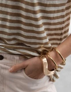 Pure Linen Striped Cap Sleeve T-shirt 23 Pure Linen Striped Cap Sleeve T-shirt -Marks And Spencer Shop pure linen striped cap sleeve t shirt 9