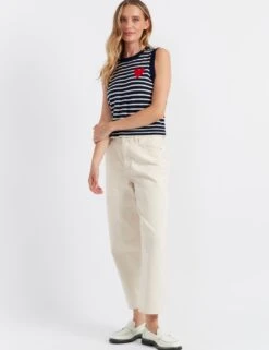 CHINTI & PARKER Pure Merino Wool Striped Knitted Vest -Marks And Spencer Shop pure merino wool striped knitted vest 3