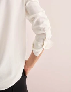 Jaeger Pure Silk Collared Button Through Shirt 22 Jaeger Pure Silk Collared Button Through Shirt -Marks And Spencer Shop pure silk collared button through shirt 8