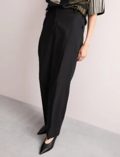 Jaeger Pure Wool Straight Leg Trousers 26 Jaeger Pure Wool Straight Leg Trousers -Marks And Spencer Shop pure wool straight leg trousers 10