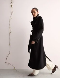 Jaeger Pure Wool Wrap Coat -Marks And Spencer Shop pure wool wrap coat 12