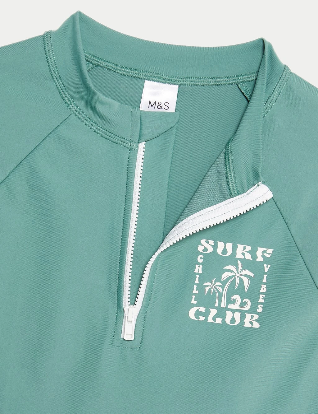 Quarter Zip Rash Vest (2-16 Yrs) 15 Quarter Zip Rash Vest (2-16 Yrs) - Image 15