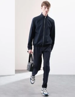 Regular Fit 360 Flex Elasticated Waist Trousers -Marks And Spencer Shop regular fit elasticated waist 360 flex trousers 7