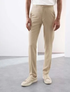 Regular Fit 360 Flex Elasticated Waist Trousers -Marks And Spencer Shop regular fit elasticated waist 360 flex trousers 9