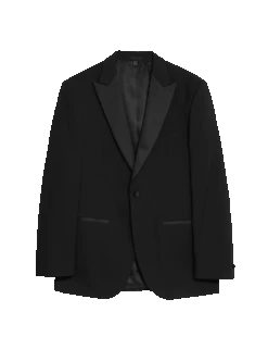 Regular Fit Stretch Tuxedo Jacket -Marks And Spencer Shop regular fit stretch tuxedo jacket