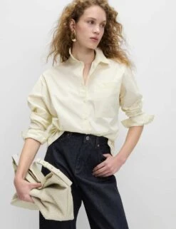 Relaxed Mid Rise Barrel Jeans -Marks And Spencer Shop relaxed mid rise barrel jeans 8