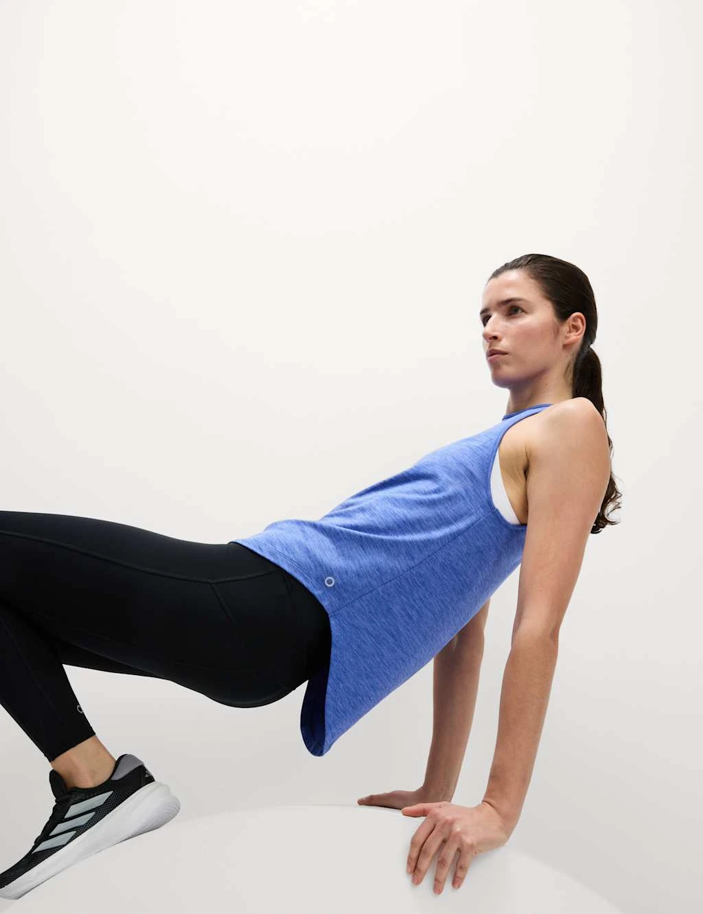 Round Neck Relaxed Vest Top 8 Round Neck Relaxed Vest Top - Image 8