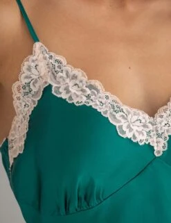 Pour Moi Satin & Lace Strappy Chemise 28 Pour Moi Satin & Lace Strappy Chemise -Marks And Spencer Shop satin and lace strappy chemise 1