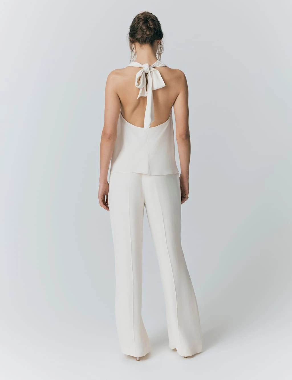 Ghost Satin Halter Neck Blouse 7 Ghost Satin Halter Neck Blouse - Image 7