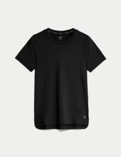 Scoop Neck Fitted T-Shirt -Marks And Spencer Shop scoop neck fitted t shirt 11