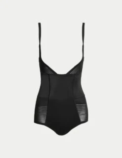Body Define™ Firm Control Wear Your Own Bra Bodysuit -Marks And Spencer Shop sheer striped firm control non padded body 11
