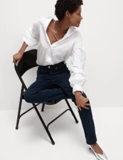 Sienna Straight Leg Jeans -Marks And Spencer Shop sienna high waisted straight leg jeans 4