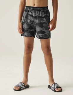 Regatta Skander III Floral Swim Shorts (3-14 Yrs) -Marks And Spencer Shop skander iii floral swim shorts 3 14 yrs 1 9