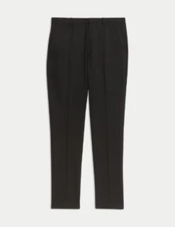 Skinny Fit Stretch Smart Trousers -Marks And Spencer Shop skinny fit twill single pleat trousers