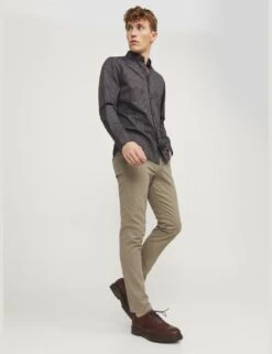 Jack & Jones Slim Fit 5 Pocket Chinos 26 Jack & Jones Slim Fit 5 Pocket Chinos -Marks And Spencer Shop slim fit 5 pocket chinos 10