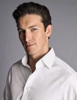 Slim Fit Pure Cotton Twill Oxford Shirt -Marks And Spencer Shop slim fit pure cotton twill oxford shirt 7