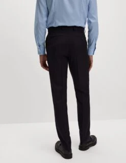 Slim Fit Pure Wool Herringbone Suit Trousers -Marks And Spencer Shop slim fit pure wool herringbone suit trousers 7
