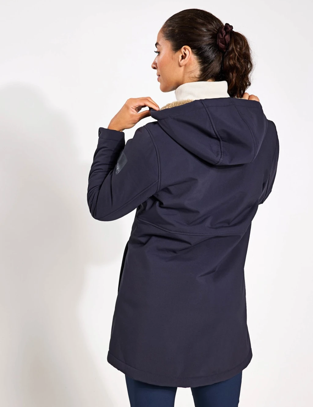 Jack Wolfskin Windland Longline Softshell Hooded Coat 8 Jack Wolfskin Windland Longline Softshell Hooded Coat - Image 8