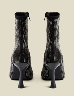 Sparkle Stiletto Heel Pointed Sock Boots 14 Sparkle Stiletto Heel Pointed Sock Boots -Marks And Spencer Shop sparkle stiletto heel pointed sock boots 6