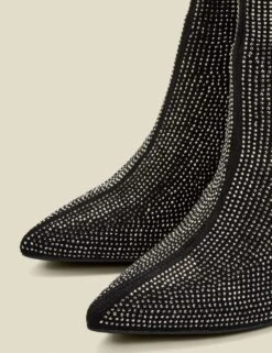Sparkle Stiletto Heel Pointed Sock Boots 15 Sparkle Stiletto Heel Pointed Sock Boots -Marks And Spencer Shop sparkle stiletto heel pointed sock boots 7