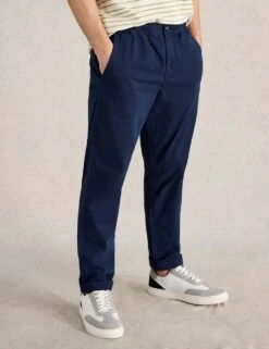 WHITE STUFF Straight Fit Elasticated Waist Trousers -Marks And Spencer Shop straight fit elasticated waist trousers 17