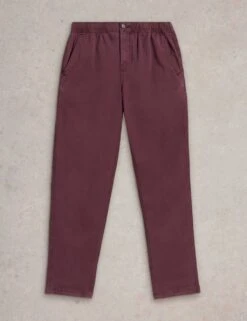 WHITE STUFF Straight Fit Elasticated Waist Trousers -Marks And Spencer Shop straight fit elasticated waist trousers 6