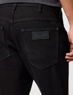 Wrangler Straight Fit Pure Cotton 5 Pocket Jeans 20 Wrangler Straight Fit Pure Cotton 5 Pocket Jeans -Marks And Spencer Shop straight fit pure cotton 5 pocket jeans 8