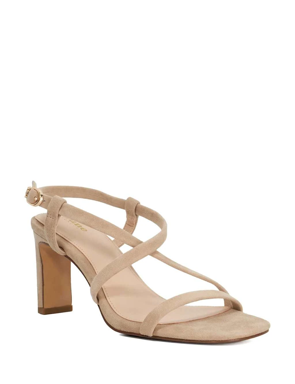 Dune London Suede Strappy Blcok Heel Sandals 9 Dune London Suede Strappy Blcok Heel Sandals - Image 9