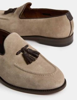 Jaeger Suede Tassel Loafers -Marks And Spencer Shop suede tassel loafers 9