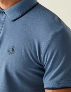 Regatta Tadeo II Pure Cotton Tipped Polo Shirt -Marks And Spencer Shop tadeo ii pure cotton tipped polo shirt 13
