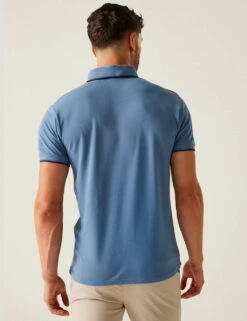 Regatta Tadeo II Pure Cotton Tipped Polo Shirt -Marks And Spencer Shop tadeo ii pure cotton tipped polo shirt 15
