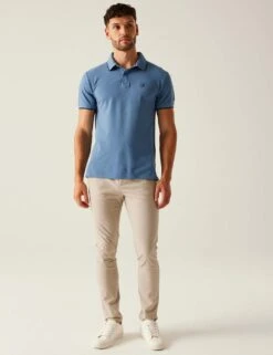 Regatta Tadeo II Pure Cotton Tipped Polo Shirt -Marks And Spencer Shop tadeo ii pure cotton tipped polo shirt 17