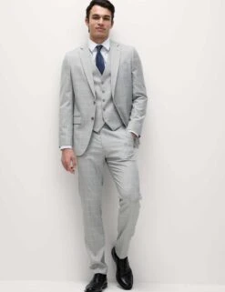 Tailored Fit Check Stretch Suit Trousers 25 Tailored Fit Check Stretch Suit Trousers -Marks And Spencer Shop tailored fit check stretch suit trousers 11