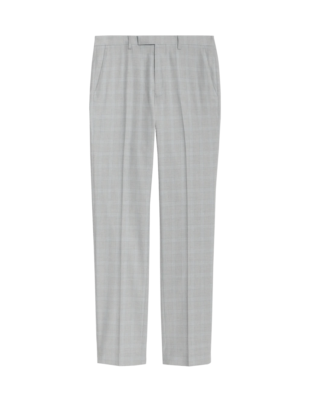 Tailored Fit Check Stretch Suit Trousers 9 Tailored Fit Check Stretch Suit Trousers - Image 9