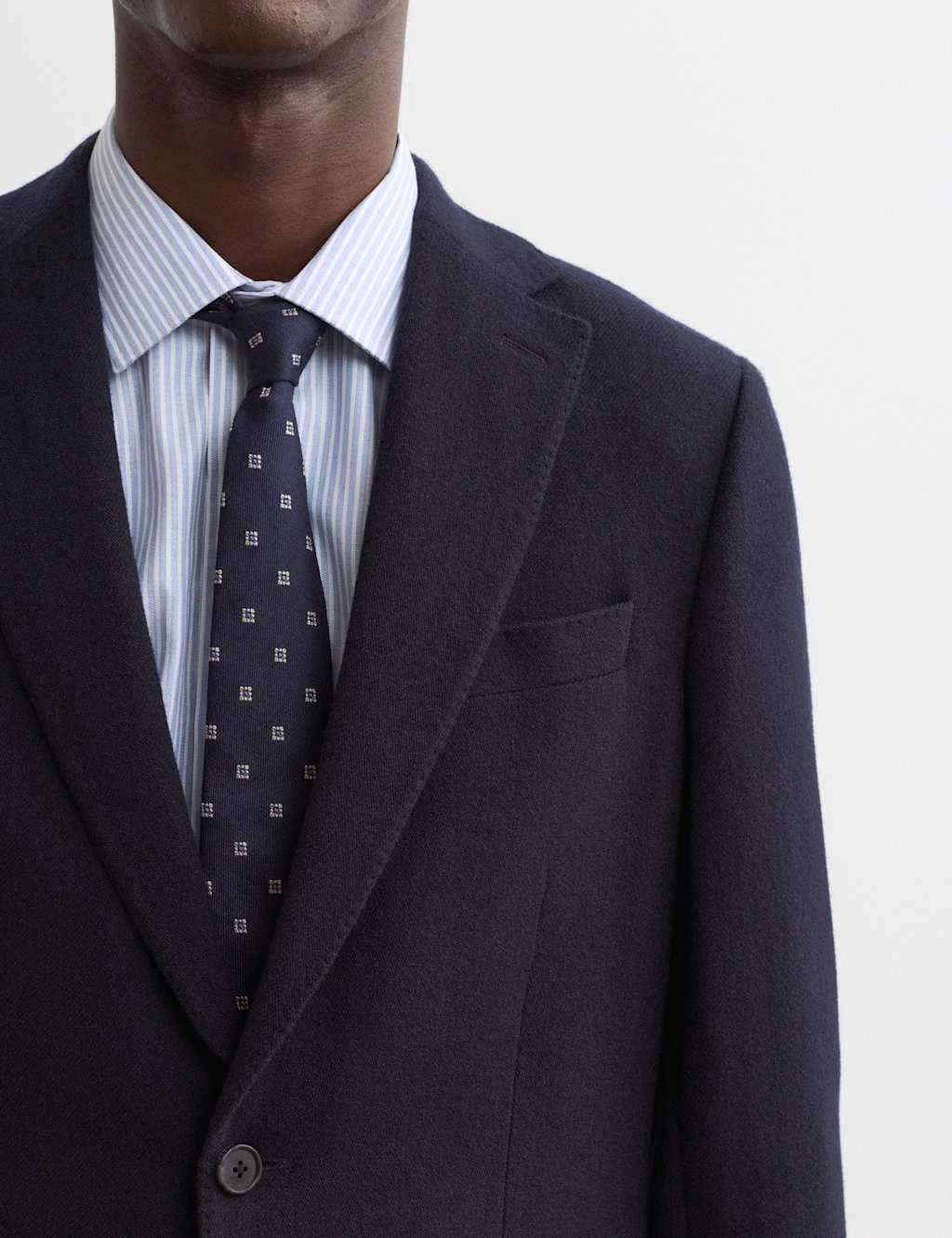 Jaeger Tailored Fit Italian Wool Rich Twill Blazer 12 Jaeger Tailored Fit Italian Wool Rich Twill Blazer - Image 12