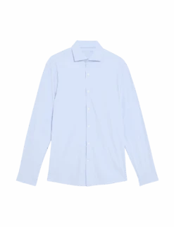 Tailored Fit Stretch Performance Shirt -Marks And Spencer Shop tailored fit stretch performance shirt