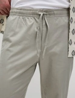 Tapered Fit Lightweight Trousers 36 Tapered Fit Lightweight Trousers -Marks And Spencer Shop tapered fit lightweight trousers 14