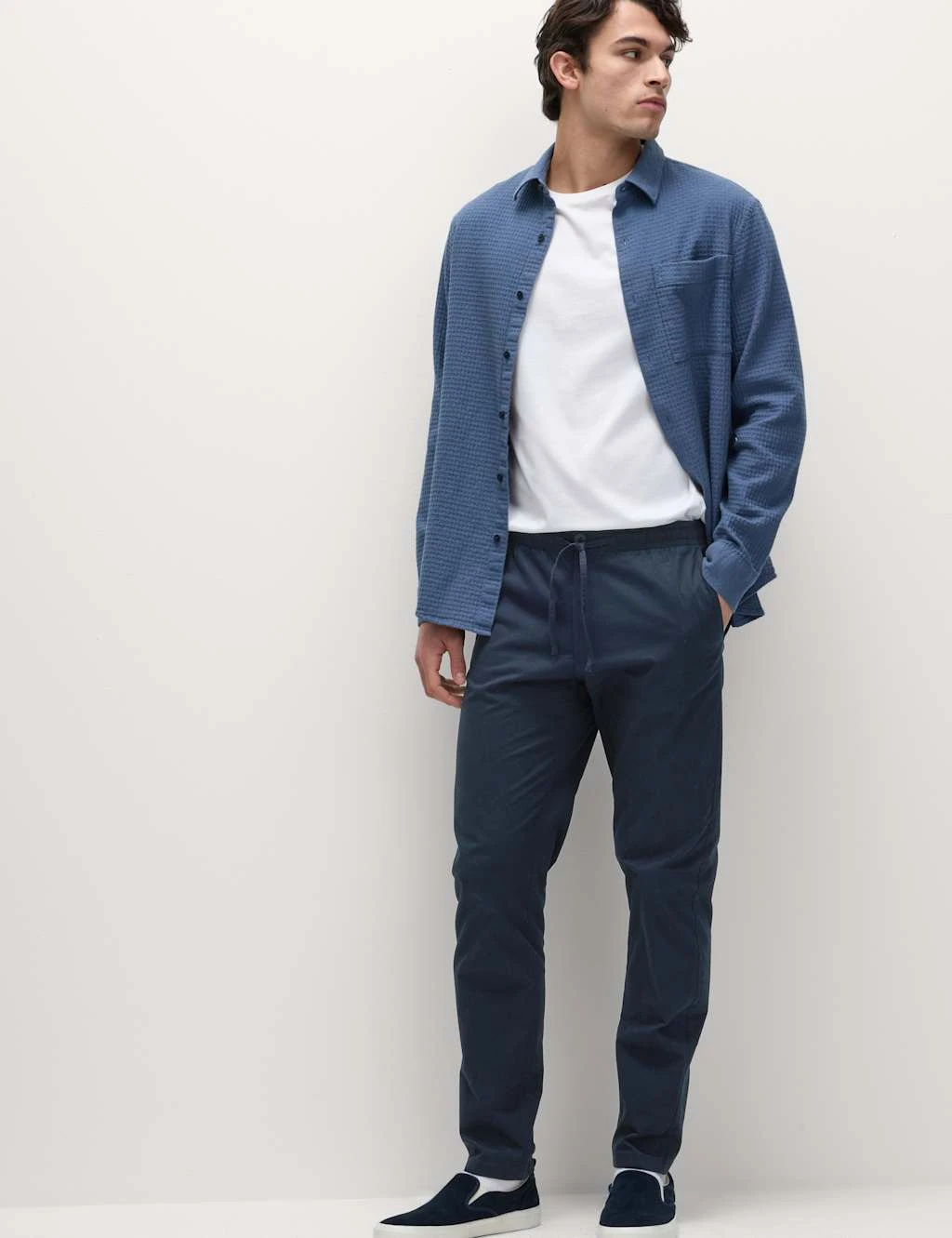 Tapered Fit Lightweight Trousers 10 Tapered Fit Lightweight Trousers - Image 10